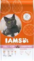 Bol.com Iams Cat Adult - Salmon/Chicken - 3 kg aanbieding