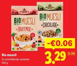 Lidl Bio Muesli aanbieding