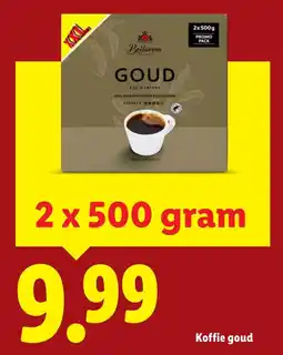 Lidl Koffie Goud aanbieding