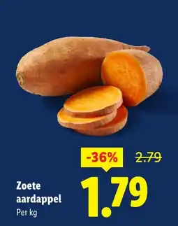 Lidl Zoete aardappel aanbieding