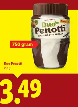 Lidl Duo Penotti aanbieding