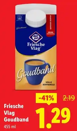 Lidl Friesche Vlag Goudband aanbieding