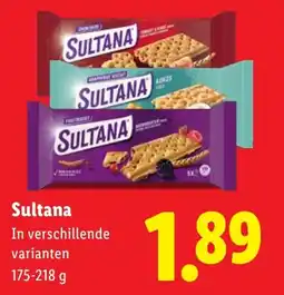 Lidl Sultana aanbieding