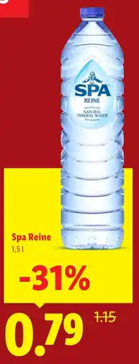 Lidl Spa Reine aanbieding