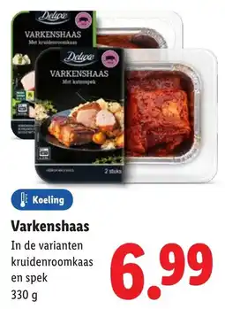 Lidl Varkenshaas aanbieding