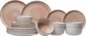 Wehkamp Cosy & Trendy Serviesset Baltic Peach - 18-delig / 6 personen aanbieding