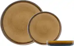 Wehkamp Cosy & Trendy Serviesset Quintana Amber 18-Delig aanbieding