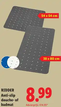 Lidl Ridder Anti-slip douche of badmat aanbieding