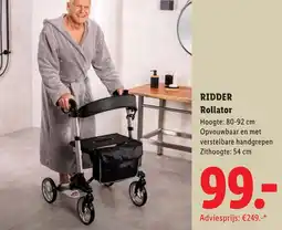 Lidl Ridder Rollator aanbieding