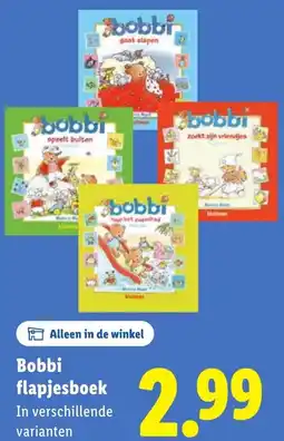 Lidl Bobbi flapjesboek aanbieding