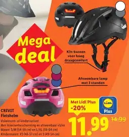 Lidl Crivit Fietshelm aanbieding