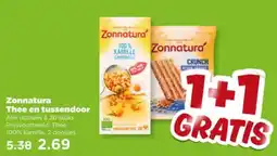 PLUS Zonnatura Thee en tussendoor aanbieding