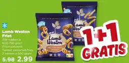 PLUS Lamb Weston Friet aanbieding