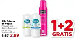 PLUS Alle Odorex en Vogue aanbieding