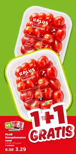 PLUS PLUS Snoeptomaten rood aanbieding