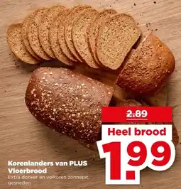 PLUS Korenlanders van PLUS Vloerbrood aanbieding