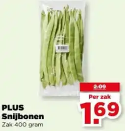 PLUS PLUS Snijbonen aanbieding