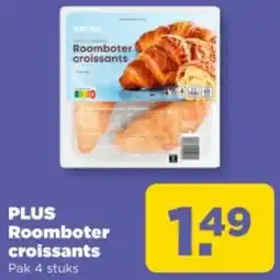 PLUS PLUS Roomboter croissants aanbieding