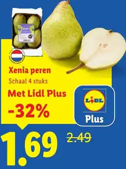 Lidl Xenia peren aanbieding