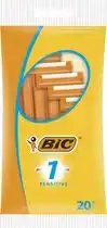 Bol.com BIC 1 Sensitive Wegwerp Scheermesjes - Pak van 20 stuks aanbieding