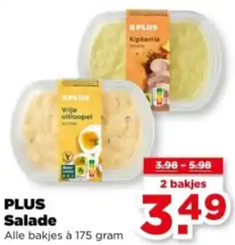 PLUS PLUS Salade aanbieding