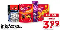 PLUS Red Band, Venco en The Jelly Bean Factory aanbieding