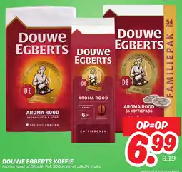 Dekamarkt Douwe egberts koffie aanbieding