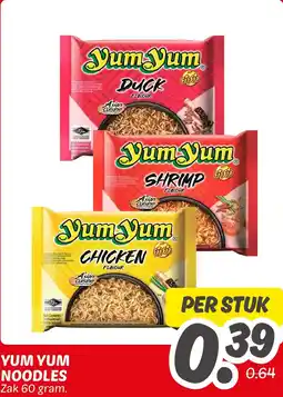Dekamarkt Yum Yum Noodles aanbieding