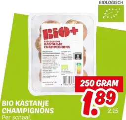 Dekamarkt Bio kastanje champignons aanbieding