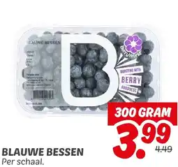 Dekamarkt Blauwe bessen aanbieding