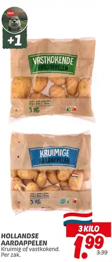 Dekamarkt Hollandse aardappelen aanbieding