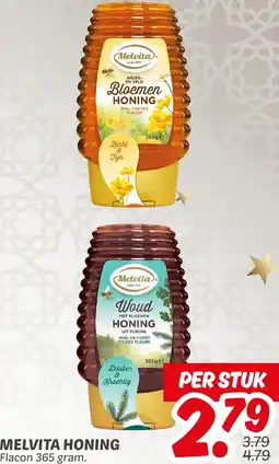 Dekamarkt Melvita honing aanbieding