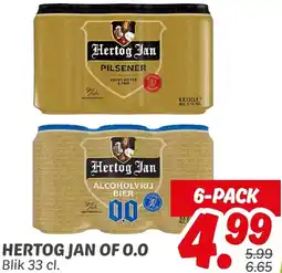 Dekamarkt Hertog jan of 0.0 aanbieding