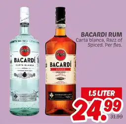 Dekamarkt Bacardi rum aanbieding