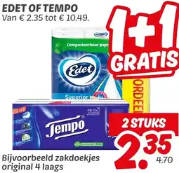 Dekamarkt Edet of tempo aanbieding