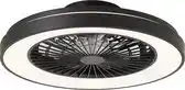Conrad Brilliant G93854/06 Mazzaro LED-plafondlamp met ventilator LED Energielabel: E (A - G) 40 W Zwart aanbieding