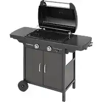 Bol.com Campingaz 2 Series Classic LX Plus Gas barbecue - 2-Branders - opklapbare zijtafels - Zwart aanbieding