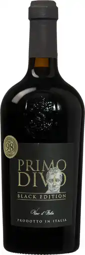 Wijnvoordeel Primo Divo Black Edition Vino Rosso d'Italia aanbieding