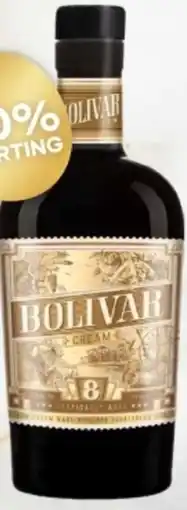 Mitra Bolivar Rum & Cream aanbieding