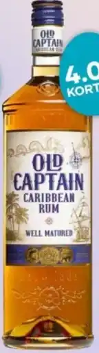 Mitra Old Captain Bruine rum aanbieding