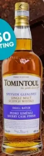 Mitra Tomintoul PX Sherry Cask Finish aanbieding