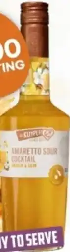 Mitra De Kuyper Amaretto Sour Cocktail aanbieding