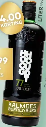 Mitra Hooghoudt Zachtbitter Kruidenbitter aanbieding