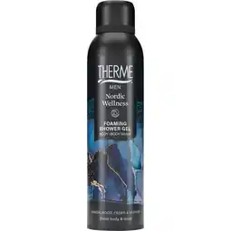 Etos Therme Men Nordic Wellness Foaming Douchegel 200 ML aanbieding