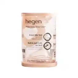 Etos Hegen Medium Flow Speen 2 stuks aanbieding