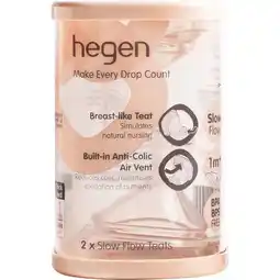 Etos Hegen Slow Flow Speen 2 stuks aanbieding