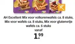 Albert Heijn Mix voor volkorenwafels ca. 8 stuks Mix voor wafels ca. 8 stuks, Mix voor glutenvrije aanbieding