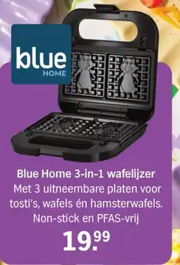 Albert Heijn Blue Home 3-in-1 wafelijzer aanbieding