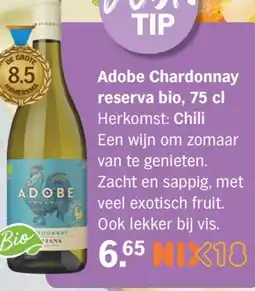 Albert Heijn Adobe Chardonnay reserva bio aanbieding