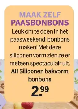 Albert Heijn AH Siliconen bakvorm bonbons aanbieding